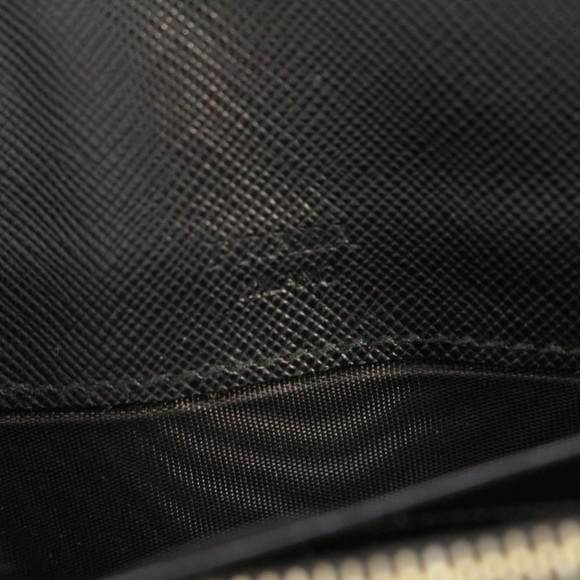 Prada long wallet pass case Black Nero Black - Picture 8 of 10